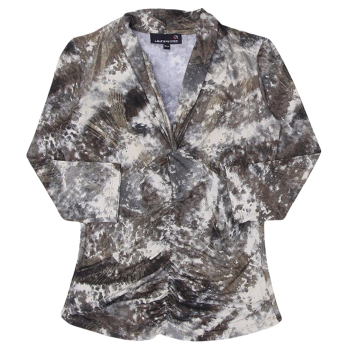 Y2K Ladies Laura Petites 3/4 Sleeve Top