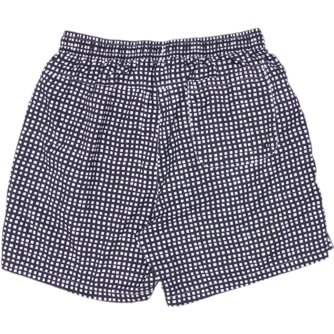 Mens Nike Checkered Drawstring Sporty Shorts Size M | Migration_Shorts - Side View | Fashion Rerun