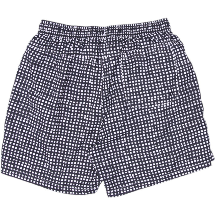 Mens Nike Checkered Drawstring Sporty Shorts Size M | Migration_Shorts - Side View | Fashion Rerun