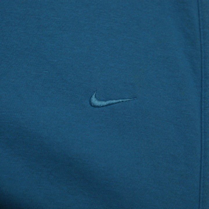 Ladies Nike Athletic Dept Teal Drawstring Fleece Wide-Leg Sweatpants Size M