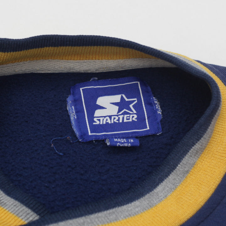 Vintage Starter University of Michigan Embroidered Sweatshirt - Fashion Rerun Vintage Migration_Sweaters