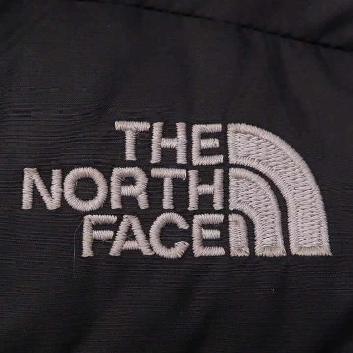 Ladies The North Face Puffer 700 Fill Black Zip Jacket