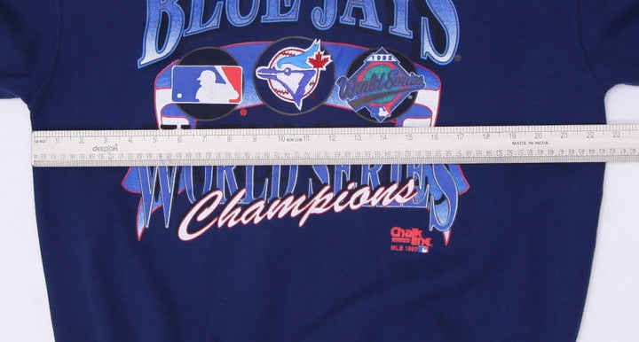 Vintage 1992 Toronto Blue Jays World Series Champions Crewneck Sweatshirt M | Migration_Sweatshirt - Alternat | Fashion Rerun