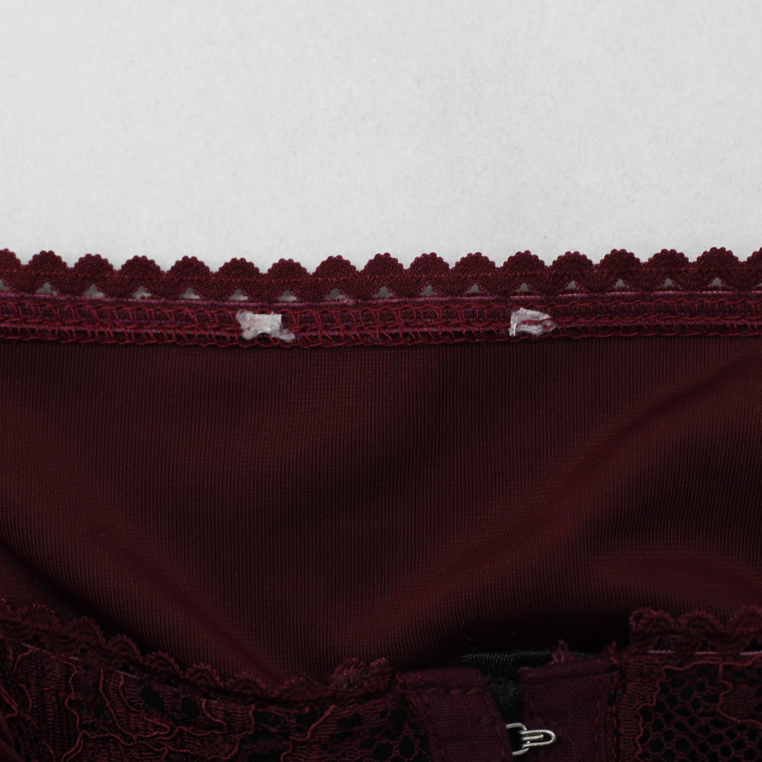 Y2K Velvet Lace Cami Top Size XS | Migration_Y2K Tops - Back View | Fashion Rerun
