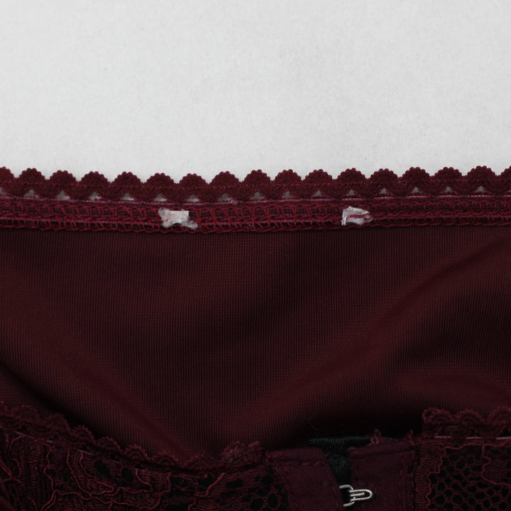 Y2K Velvet Lace Cami Top Size XS | Migration_Y2K Tops - Back View | Fashion Rerun