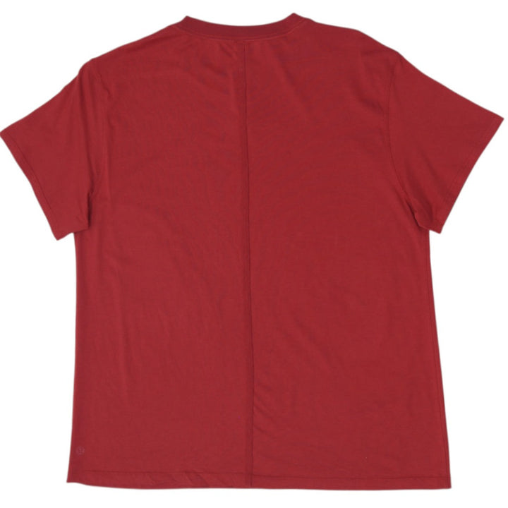 Ladies Lululemon All Yours Tee 100% Pima Cotton Crewneck T-Shirt Size 8