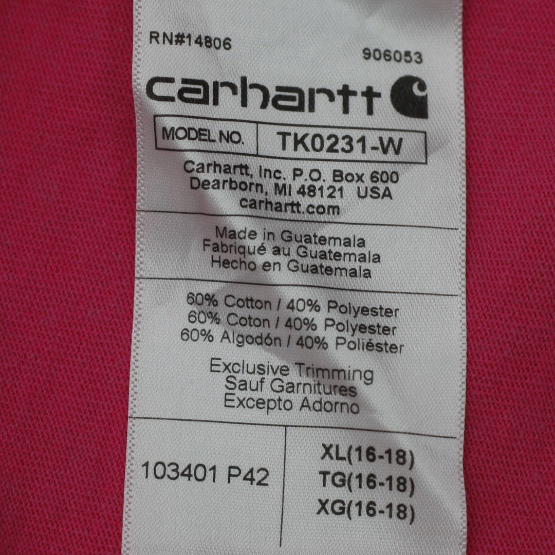 Ladies Carhartt Long Sleeve Loose Fit T-Shirt