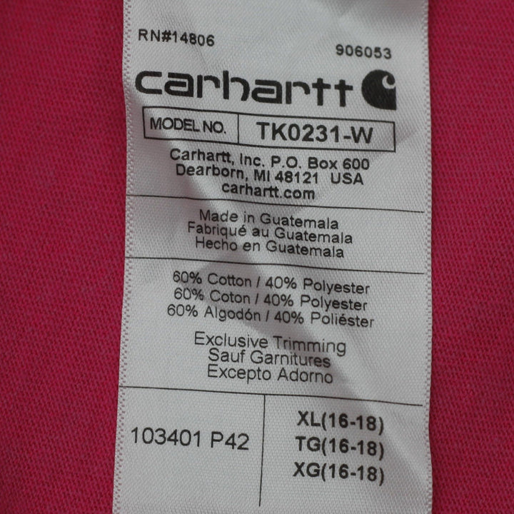 Ladies Carhartt Long Sleeve Loose Fit T-Shirt