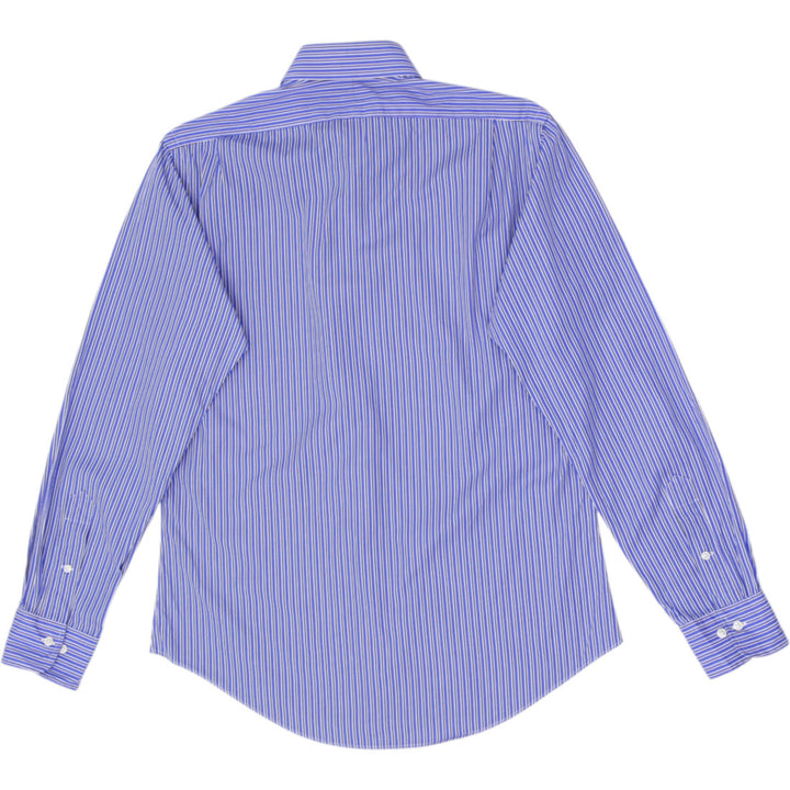 Mens Polo Ralph Lauren Regent Custom Fit Striped Button Down Shirt Size 15 1/2