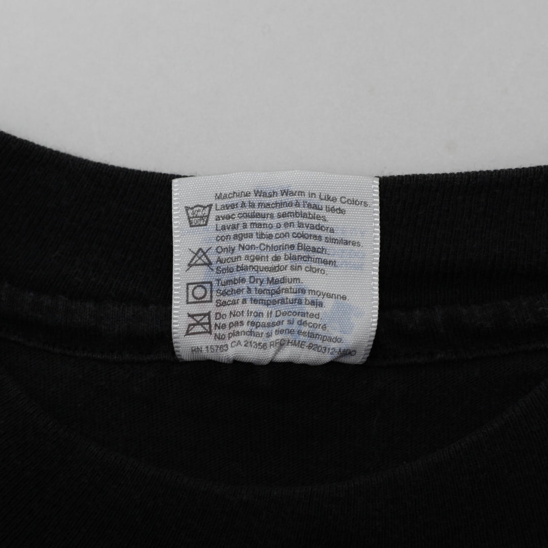 Vintage 1992 Hanes Earth All Languages Graphic T-Shirt Made in USA Size L