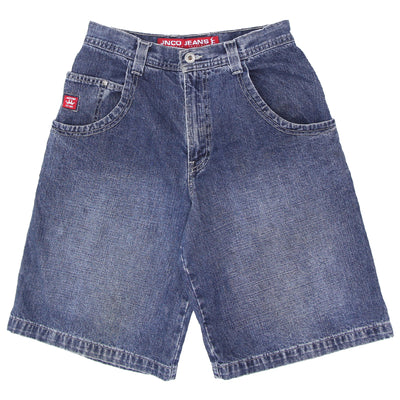 Mens Y2K JNCO Jeans Dragon Embroidered Denim Jorts | Migration_Shorts FBFIRST20 JUNEEID20% | Fashion Rerun