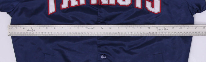 Vintage Starter New England Patriots AFC NFL Football Satin Bomber Jacket Size M