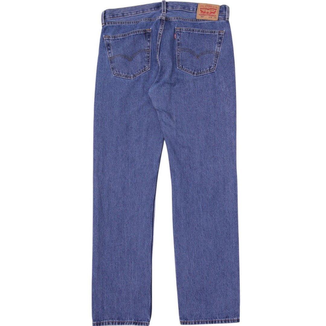 Mens Levi's 505 Regular Fit Straight Leg Denim Jeans Size 36 X 34