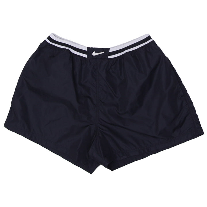 Vintage Ladies Embroidered Nike Logo Sport Nylon Shorts