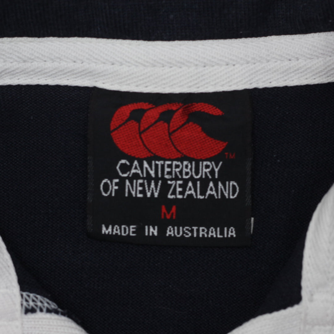 Vintage Canterbury Of New Zealand Stripe Rugby Shirt Size M - Fashion Rerun Vintage Migration_T-Shirt