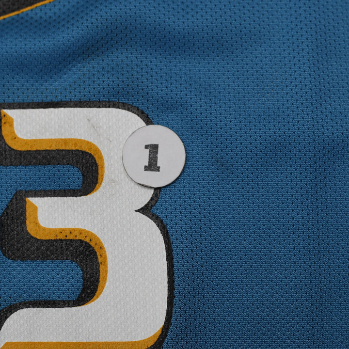 Vintage 90s Champion Pistons Hill Wallace Lions Jersey Made in USA Size 52 | Migration_Jerseys - View 11 | Fashion Rerun