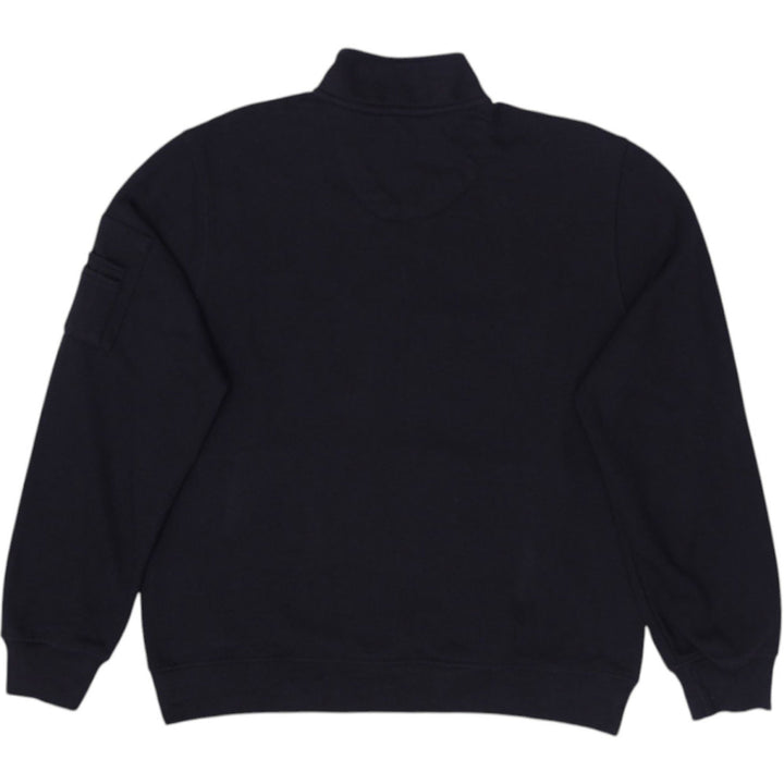 Mens DKNY Quarter Zip Black Sweatshirt