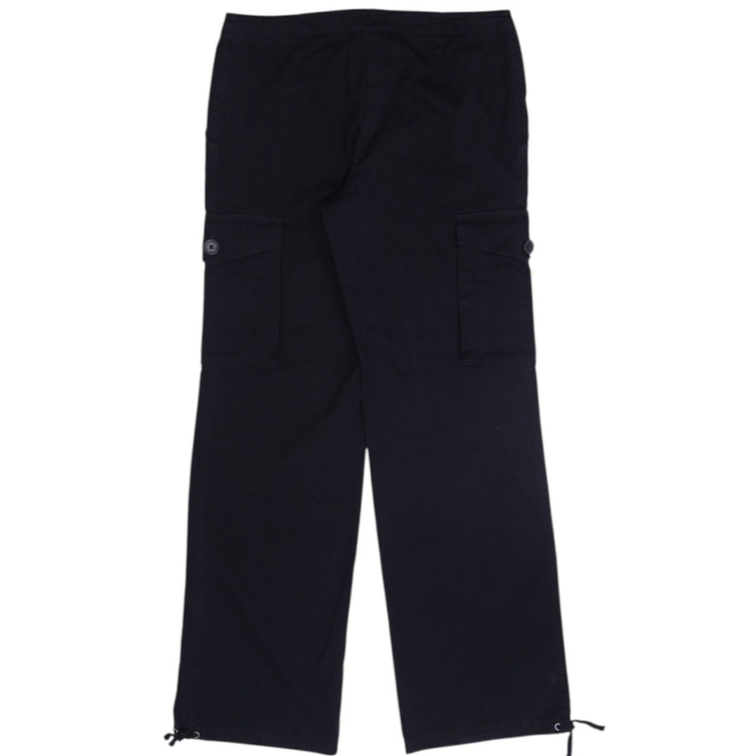 Y2K Ladies London Jean Chino Navy Cargo Pants Size 6