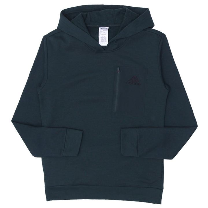 Ladies Embroidered Adidas Logo Pullover Hoodie