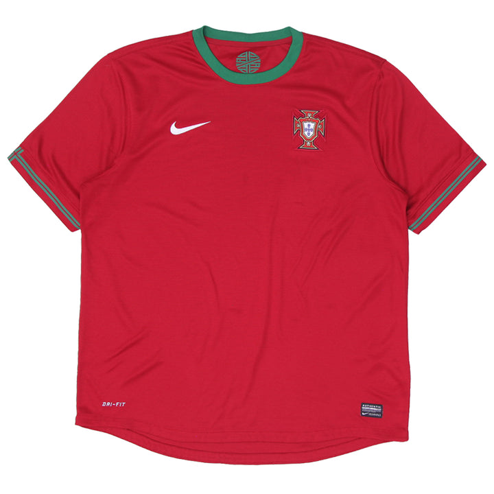 Mens Portugal 2012 2013 Home Football Shirt Soccer Jersey