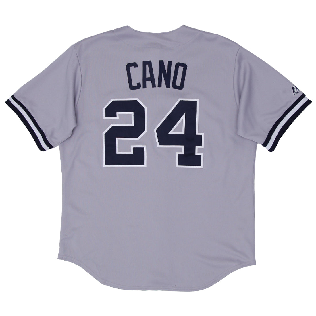 Shop Vintage New York Yankees Cano 24 Majestic MLB Jersey Gray