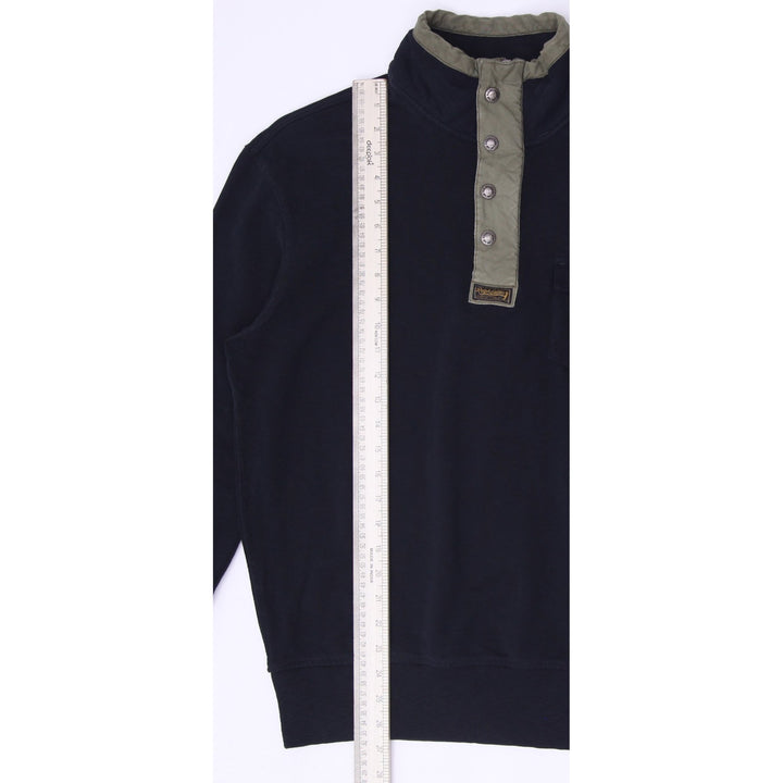Vintage Polo Ralph Lauren Snap Button Pullover Sweatshirt Size L
