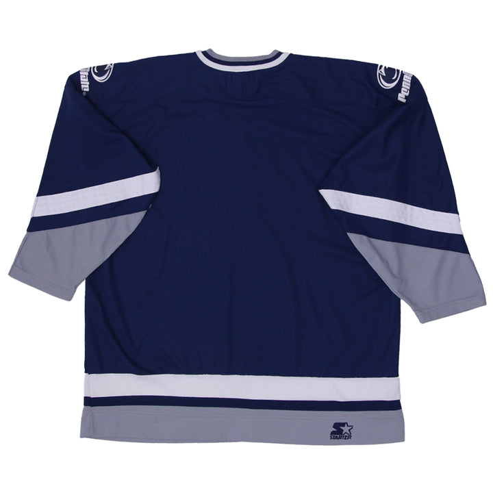 Vintage 90s Starter PENN STATE Nittany Lions Hockey Stitched Throwback Jersey