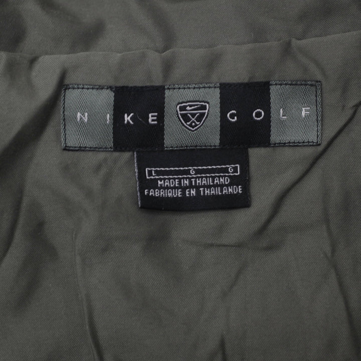 Vintage Nike Golf Windbreaker Navy Quarter Zip Pullover Jacket L | Migration_Jackets - Back View | Fashion Rerun