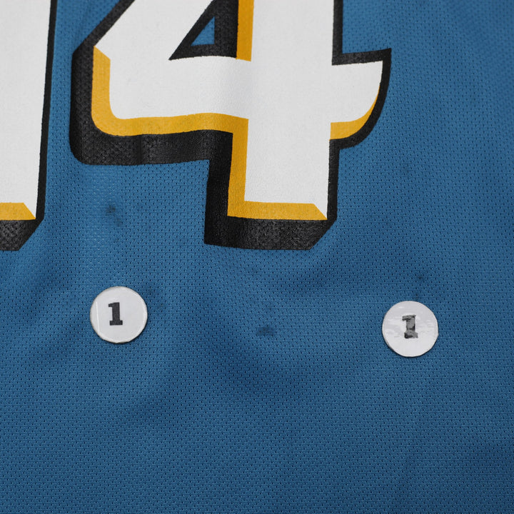 Vintage Champion Pistons Sealy #14 Basketball Teal Jersey Size 48 | Migration_Jerseys - View 6 | Fashion Rerun
