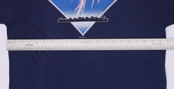 Vintage 1986 Bob Seger T-Shirt Silver Bullet Band Logo Rock N Roll Never Forgets Made In USA Single Stitch XL | Fashion Rerun