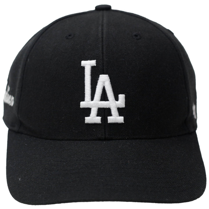 Mens 47 Brand Los Angeles Dodgers Cap Black Embroidered Logo