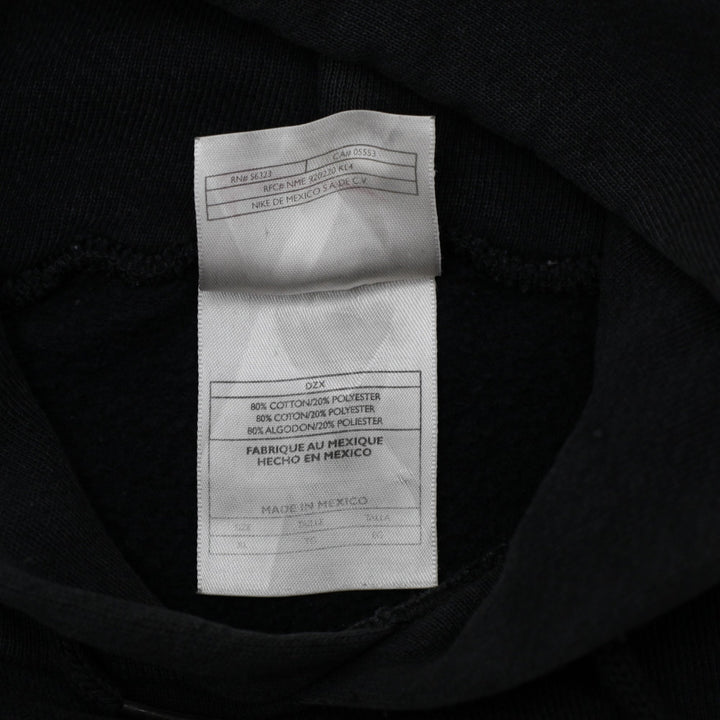 Vintage Embroidered Nike Center Swoosh Black Nike Pullover Hoodie XL | Migration_Hoodies - Detail View | Fashion Rerun
