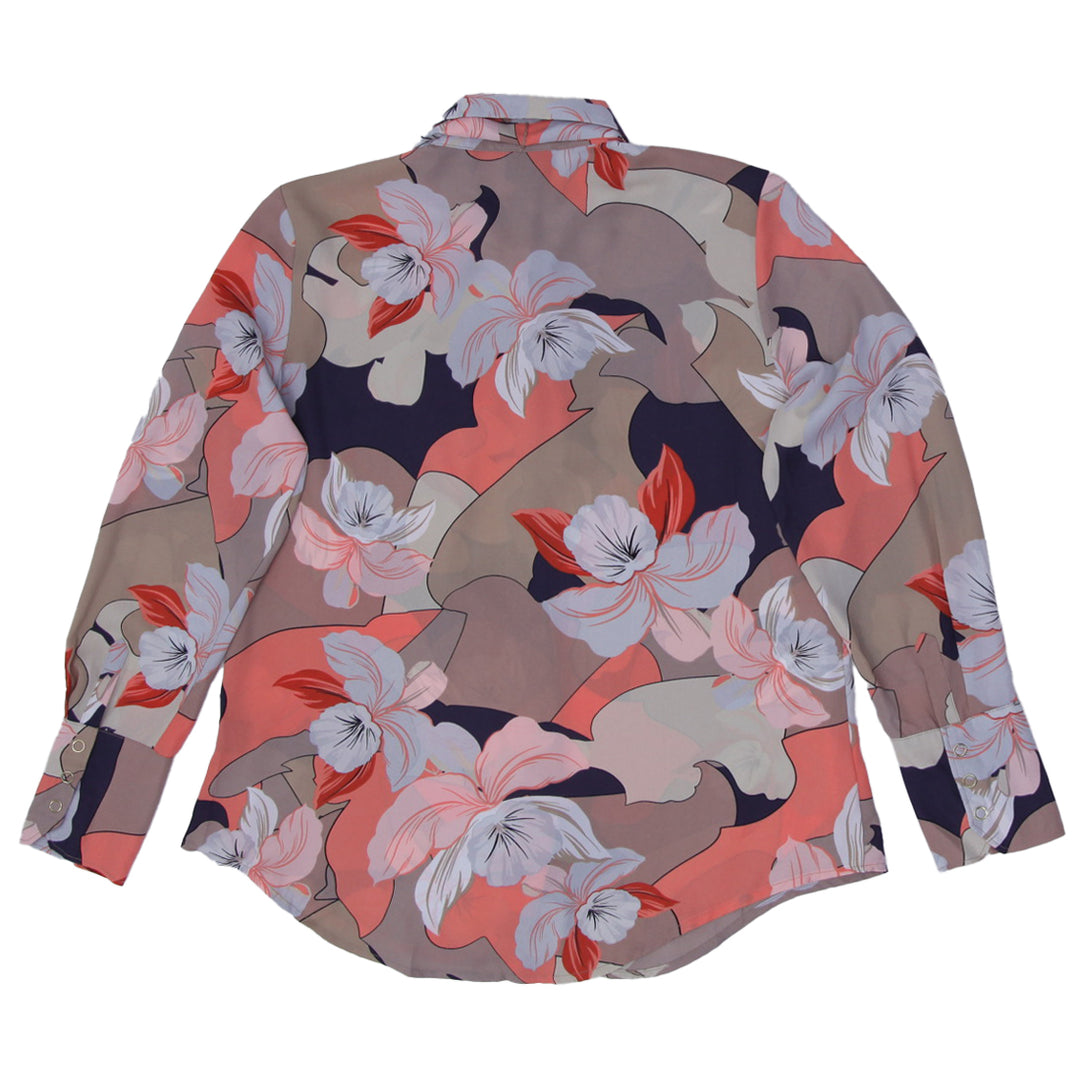 Ladies Worthington Petite Bow Tie Long Sleeve Blouse