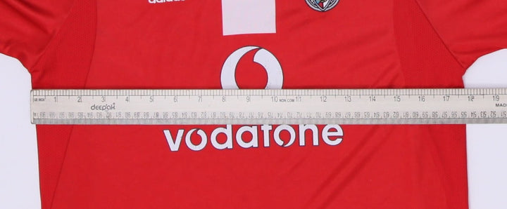 Vintage 2003/2004 Youth Boys Benfica Vodafone Home Soccer Jersey Size M | Migration_Jerseys - View 11 | Fashion Rerun