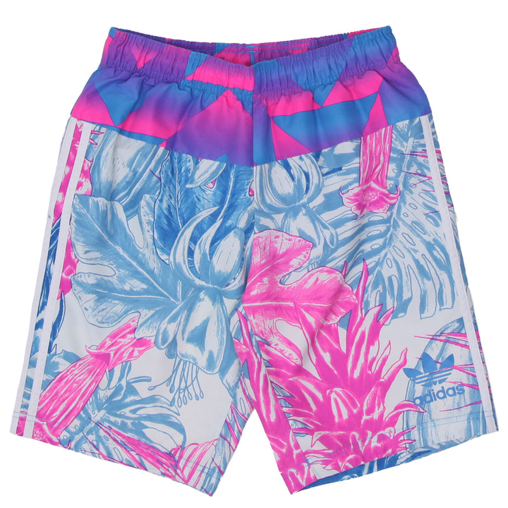 Mens Adidas Multi Color Print Swim Shorts - Fashion Rerun Vintage Migration_Shorts
