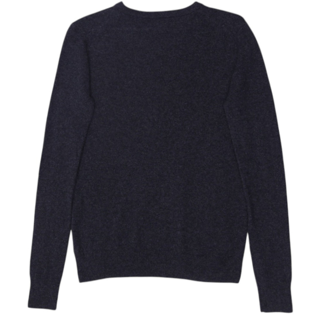 Mens Isaac Mizrahi Black V-Neck 100% Cashmere Sweater Size S | Migration_Knitwear & Sweaters - Side View | Fashion Rerun