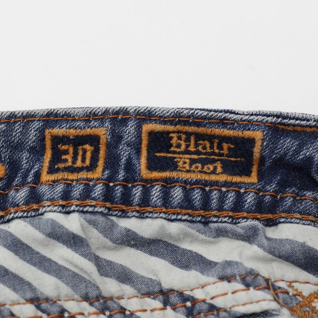 Y2K Ladies Rock Revival "Blair B" Embellished Bootcut Jeans – Premium Stretch