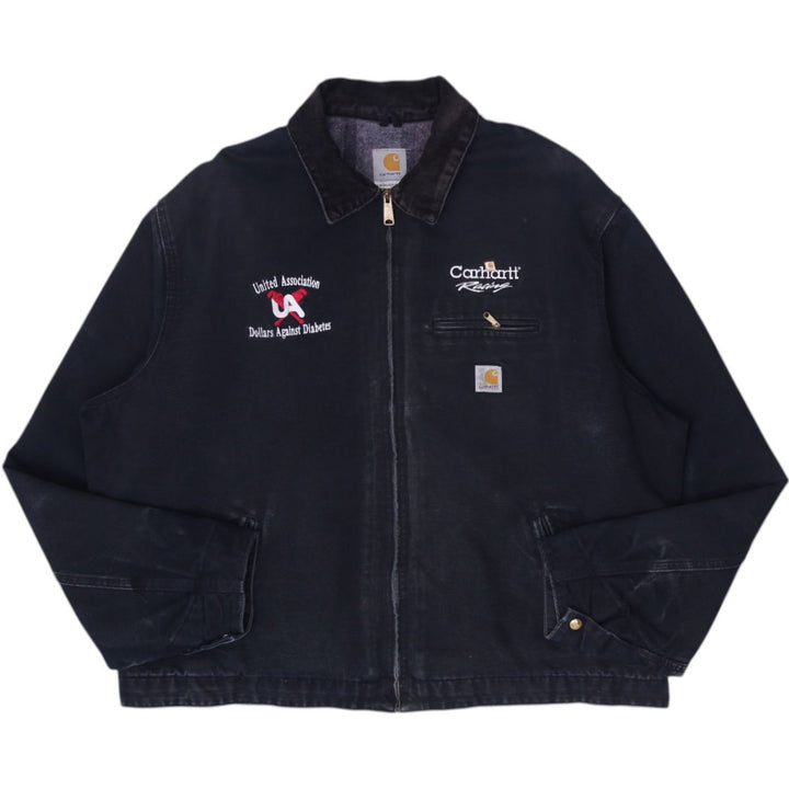 Vintage Mens Carhartt Racing J01 BLK Detroit Jacket Size 54 | Migration_Jackets WW Collection | Fashion Rerun