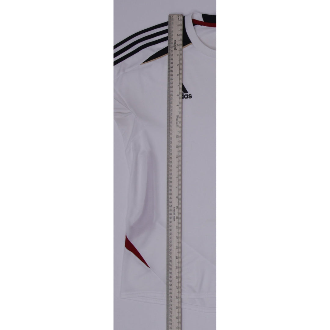 Mens Adidas Germany Soccer Jersey White Team Logo