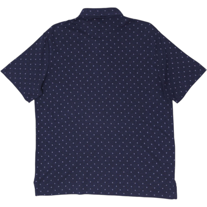 Mens Ralph Lauren Diamond Dot Print Classic Fit Polo T-Shirt Size L