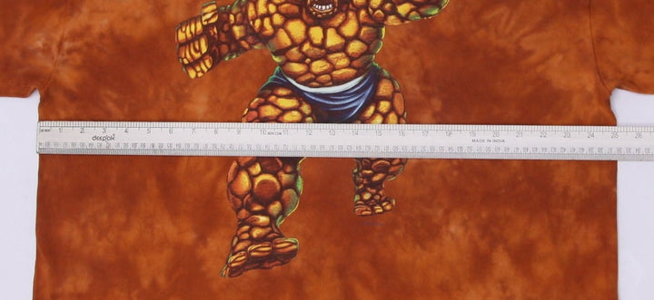 Vintage 90s Marvel Fantastic Four "The Thing" Tie-Dye T-Shirt Made In USA XL | Migration_T-Shirts - Alternate | Fashion Rerun