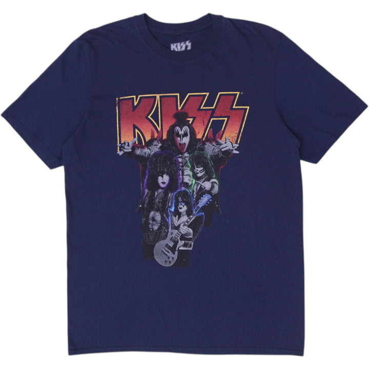 Mens KISS Graphic Music Tee Band T-Shirt Size M