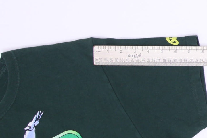 Vintage Mens Hanes Green Lantern Graphic Comic T-Shirt Size L