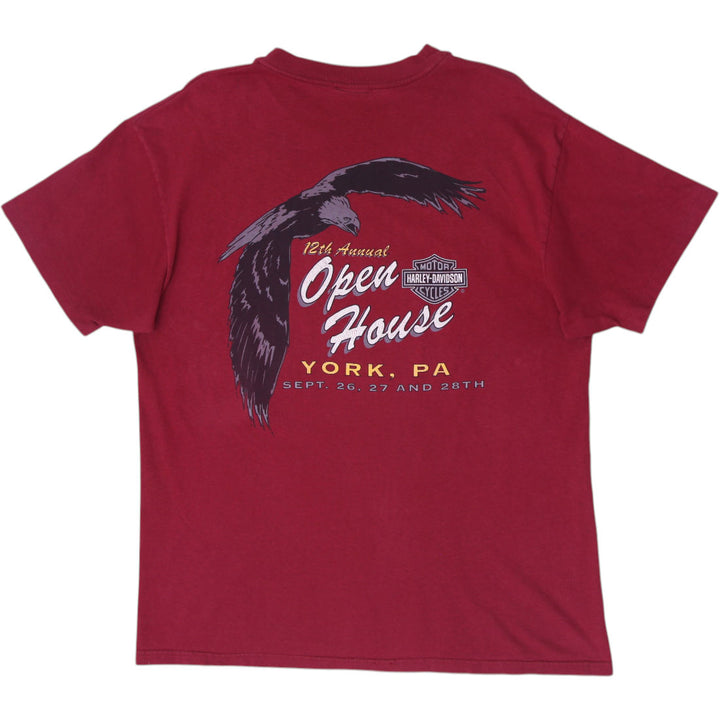 Vintage 90s Harley-Davidson "World's Greatest Sensation" Eagle T-Shirt