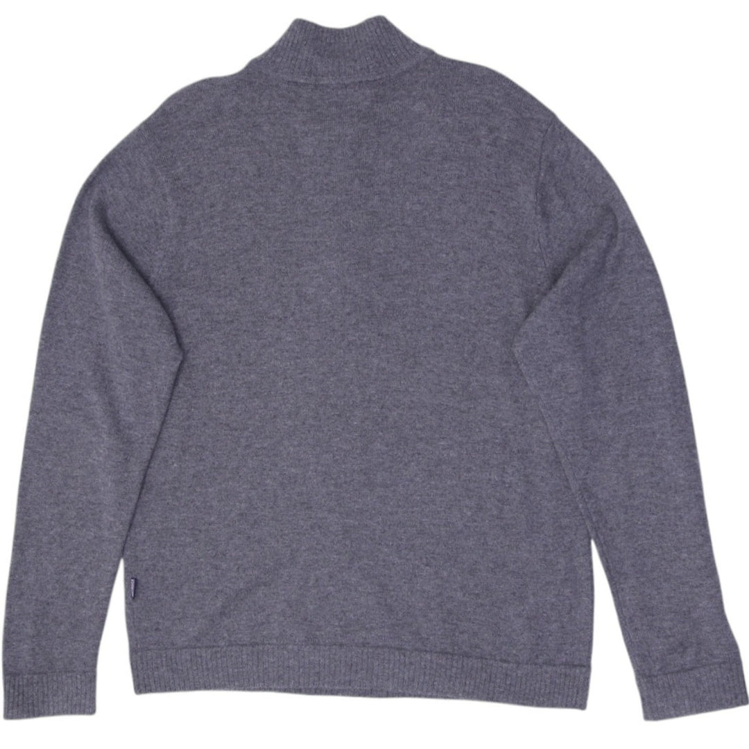 Mens Patagonia Quarter ZIp Long Sleeve Sweater