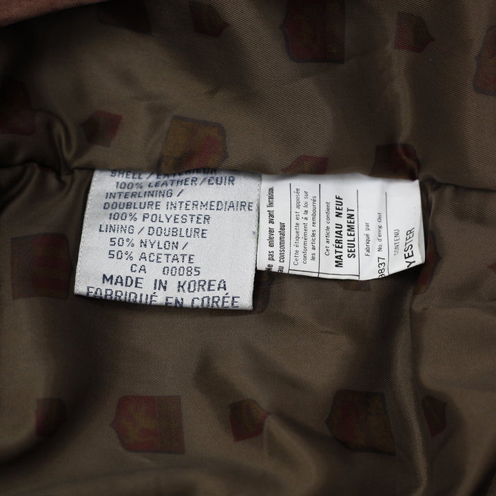 Vintage Pierre Cardin Leather Jacket Size XL | Migration_Jackets - Detail View | Fashion Rerun