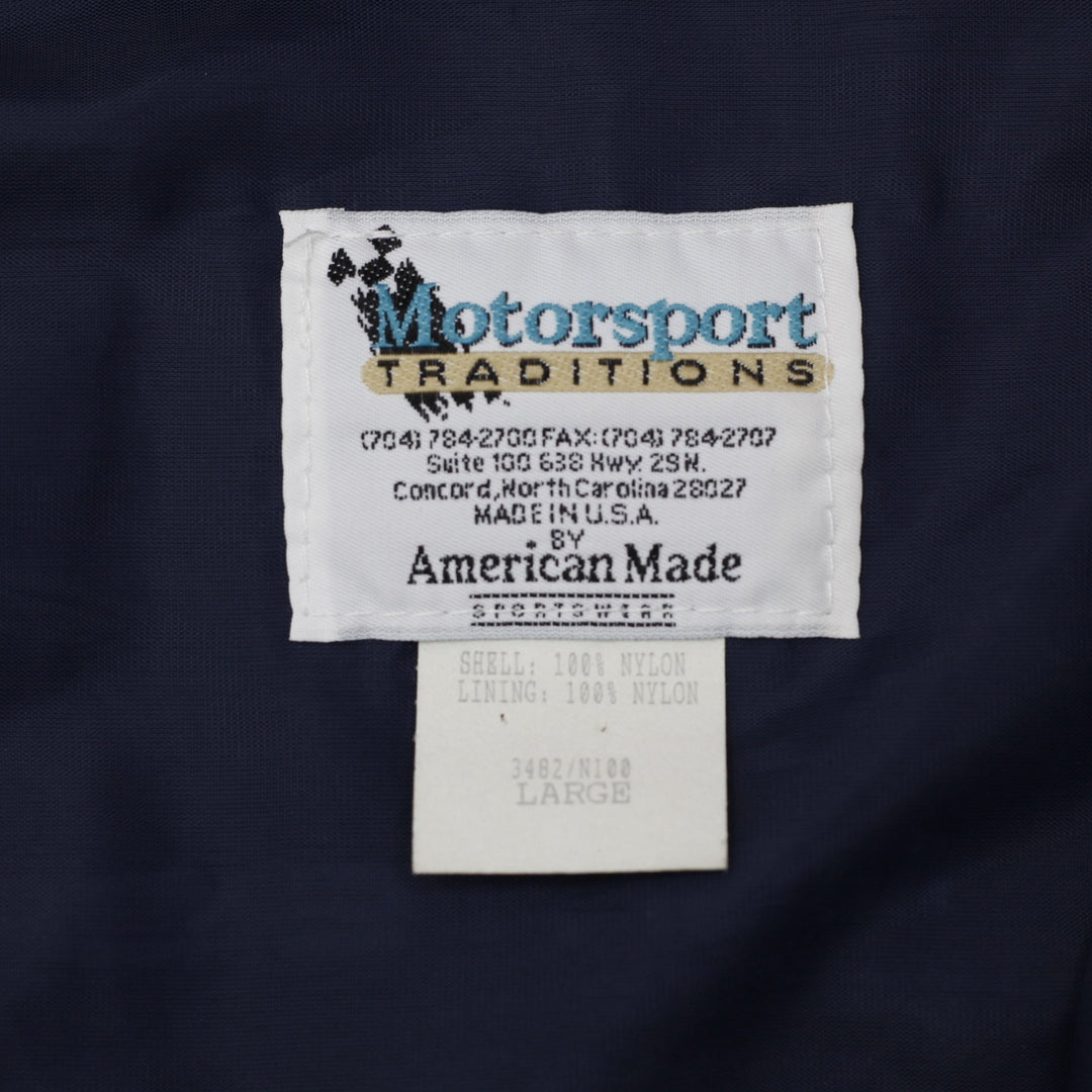 Vintage Mens Motorsport Traditions Racing Jacket Navy 24 Monte Carlo Large | Migration_Jackets - Back View | Fashion Rerun