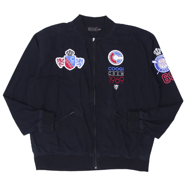 Vintage Coogi Crew 1969 Sydney Milan New York Ripstop Bomber Jacket - Fashion Rerun Vintage Migration_Jacket