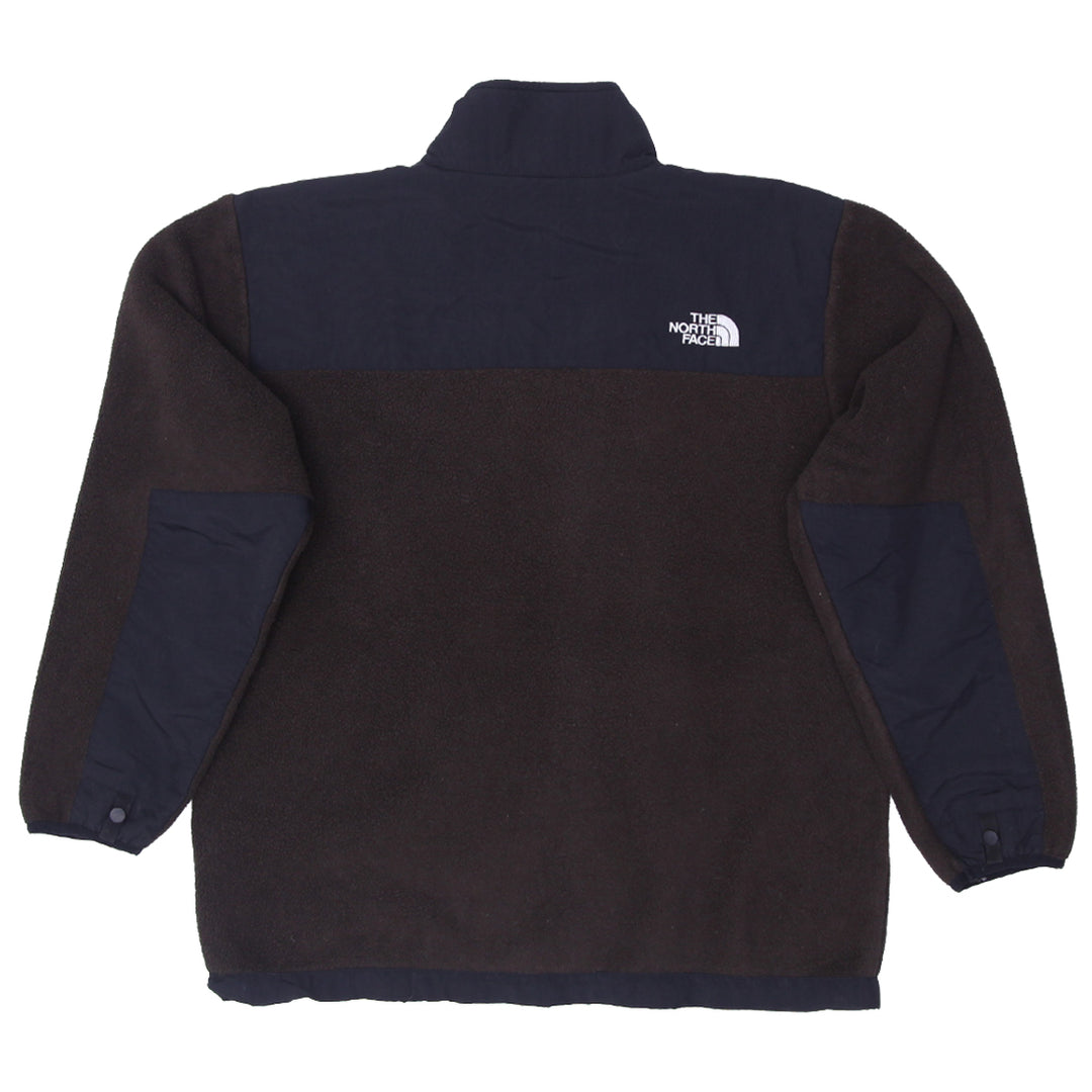 Mens The North Face Fleece Denali Jacket Brown / Black - Fashion Rerun Vintage Migration_Sweaters