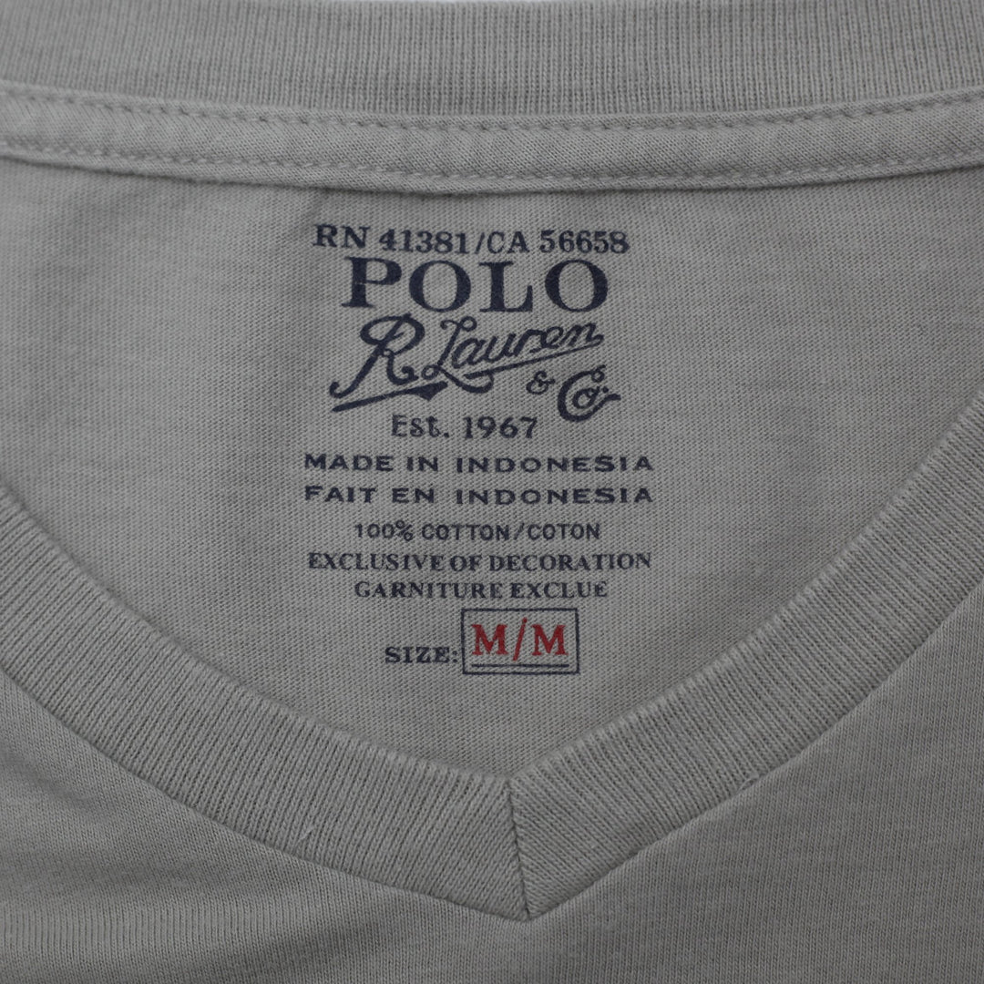 Mens Polo Ralph Lauren Classic Fit V-Neck V T-Shirt Size M